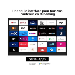 Avis Chiq TV QLED 4K 126 cm U50QM8V Google TV, 50 Pouces, 4K, QLED