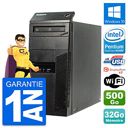 PC Tour Lenovo ThinkCentre M83 Intel G3220 RAM 32Go Disque 500Go Windows 10 Wifi - Occasion