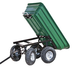 Provence Outillage Chariot remorque de jardin 52 litres Werkapro