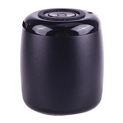 Wewoo Mini enceinte Bluetooth noir Mini haut-parleur Bluetooth, appel mains-libres de et ampère Photo Obturateur à distance Fonction TWS