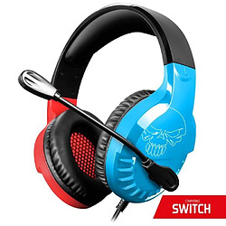 Livoo Casque Gamer Pro H3 pour Nintendo Switch - OLED Stéréo Edition Spirit of Game + Support téléphone