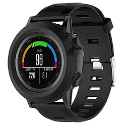 Wewoo Boîtier de montre Étui de protection en silicone Smart Watch pour Garmin Fenix 3 Noir 