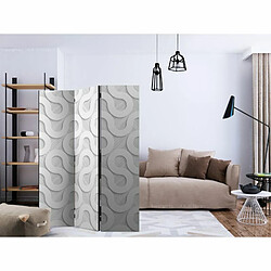 Paris Prix Paravent 3 Volets Grey Spirals 135x172cm