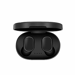 Écouteurs Bluetooth A6S 5.0 Tws Écouteurs Sans Fil Casque Bluetooth Écouteurs Stéréo Avec Boîtier De Charge Noir