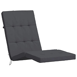 Acheter Maison Chic Lot de 2 Coussins Confort,Coussins de chaise longue anthracite tissu oxford -GKD36668