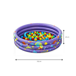 Piscine à Boules Gonflable pour Bébé Enfant Bestway 102x102x25 cm Plus de 2 Ans