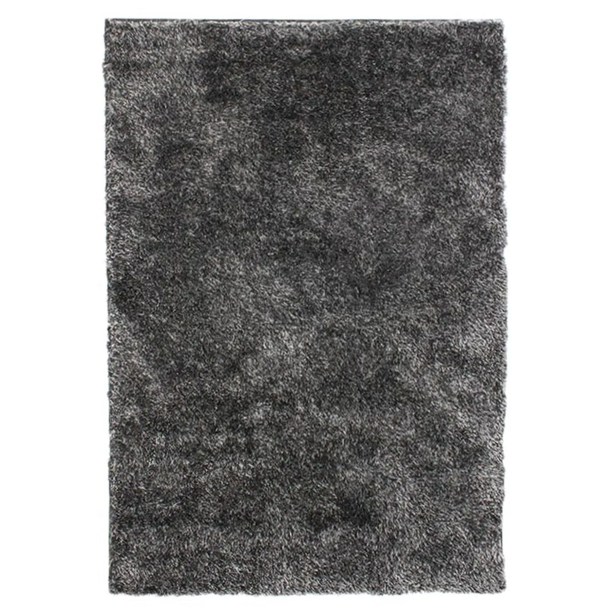 Thedecofactory JEWEL - Tapis à poils longs anthracite 133x190