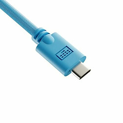 Câble USB A vers USB-C Newskill Bleu pas cher