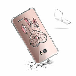 Acheter Evetane Coque Samsung Galaxy S7 Edge silicone anti-choc souple angles renforcés transparente