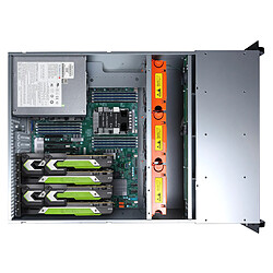 Acheter HCX Nexus Pro Series NXPRO465S Boitier Serveur 4U pour Rack 19", 8+1 baies SAS/SATA hot-swap, 650mm, support EE-ATX