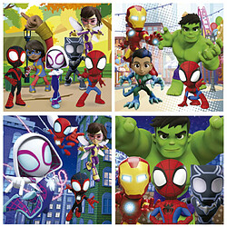 Educa Borras Puzzles malette progressif spidey 6-9-12-16 pieces