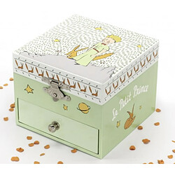 Trousselier Coffret musique cube phosphorescent Le Petit Prince - Jardin