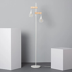 Ledkia Lampadaire Monah Blanc Ledkia Lampadaire Monah Blanc