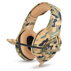 Universal PC Téléphones Portables Nouveaux Tablettes Camouflage Écouteurs de jeux Écouteurs de jeux Microphone pour écouteurs