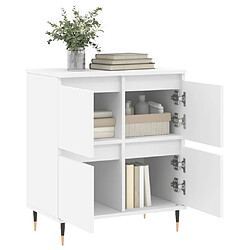 Acheter Maison Chic Buffet,Meuble de Rangement,commode pour salon,Cuisine Blanc 60x35x70 cm Bois d'ingénierie -MN71147