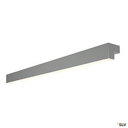 Applique intérieure à LED SLV L-LINE 120, gris, 18,5W, 3000K, IP44