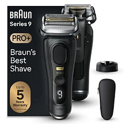 Braun Series 9 Pro+ 9510s Wet & Dry Rasoir à grille Tondeuse Noir