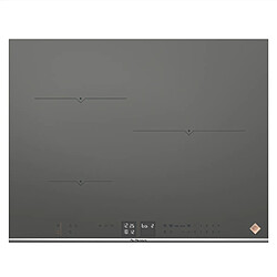 Table de cuisson induction 65cm 3 feux 7400w gris - dpi7572g - DE DIETRICH