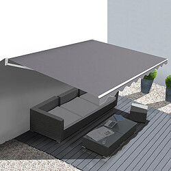 Idmarket Store banne 3.80x3M anthracite