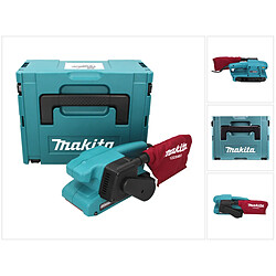 Makita 9911 J Ponceuse à bande 650 Watt 76 mm + Makpac