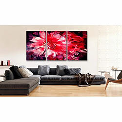 Paris Prix Tableau Imprimé Crimson Flowers 30 x 60 cm