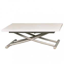 Inside 75 Table basse relevable extensible AXELLE 110 X 70/139 cm 