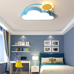 Acheter Universal Lampe de plafond 60cm pour chambre enfant 32w jardin d'enfants chambre salon lampe decorative idee lampes de plafond nuage varié lampes de plafond bleu