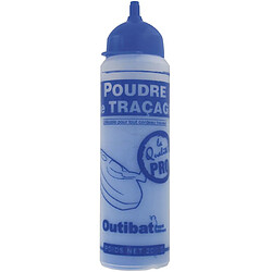 Biberon de poudre bleue Outibat 200g