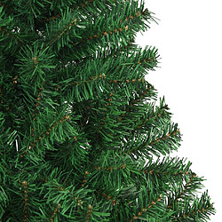 Avis vidaXL Arbre de Noël artificiel avec branches épaisses vert 180 cm PVC