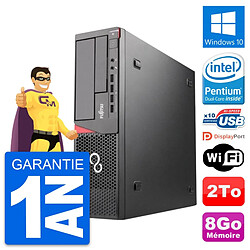 PC Fujitsu Esprimo E720 DT Intel G3220 RAM 8Go Disque Dur 2To Windows 10 Wifi · Occasion 