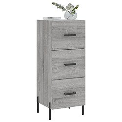 Avis Maison Chic Buffet,Meuble de Rangement,commode pour salon,Cuisine Sonoma gris 34,5x34x90 cm Bois d'ingénierie -MN69985