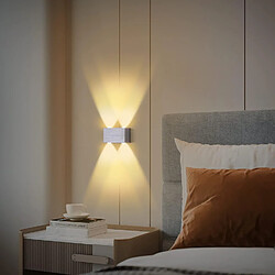 Avis Stoex Applique Murale Led Moderne 4W Applique Murale D'Intérieur en Aluminium, Pour Salon, Chambre À Coucher, Couloir, Blanc Chaud