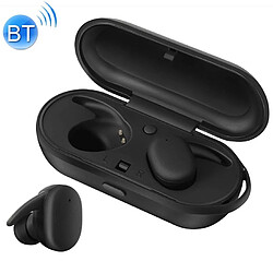 Wewoo Écouteur Bluetooth DT-7 IPX étanche 5.0 sans fil avec boîtier de chargement magnétique 300 mAhappel de soutien noir 