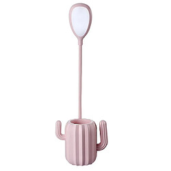 Universal Lampe, cactus, lampe de table, porte-stylo, rose.