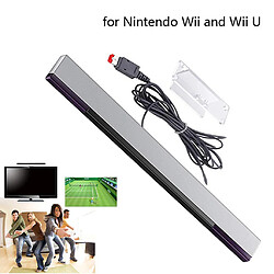 Bar Remplacement du capteur filaire Motion Sensor Bar Compatible pour NS Wii / Wii U