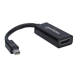 Avis Arte Video Manhattan 151528 adaptateur et connecteur de câbles Mini DisplayPort HDMI Noir (Manhattan Adapter cable Mini DisplayPort to HDMI M/F 1080p Full HD 15cm black)