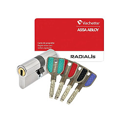 Cylindre Radialis A2P** 32,5 x 32,5 mm pour serrure série 5000 Trilock - ASSA ABLOY VACHETTE