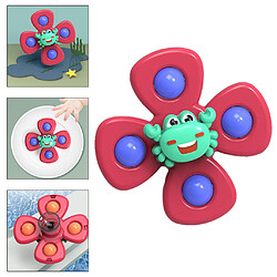 Bébé Jouets De Bain Ventouse Spinning Drôle Spinner Jouet Crabe pas cher