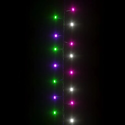 Avis vidaXL Guirlande LED compacte avec 400 LED Multicolore pastel 13 m PVC