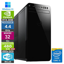 Dell PC Gamer LPG-8930 i5-9500 4.40GHz 32Go/480Go SSD + 500Go/RTX 3050 · Reconditionné 