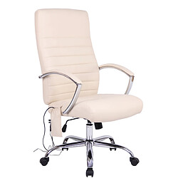 Non Chaise de bureau Valais en simili cuir avec fonction massage 