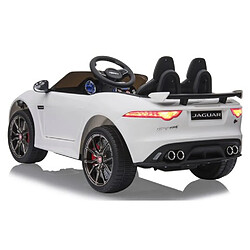 Jamara Ride-on Jaguar F-typee SVR blanc 12V