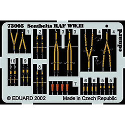 Seatbelts RAF WW.II - 1:72e - Eduard Accessories 