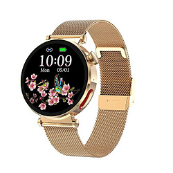 Yonis Montre Connectée Écran Couleur Acier Bluetooth ECG