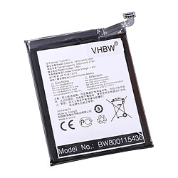 vhbw Batterie remplacement pour TLP024CJ pour smartphone (2400mAh, 3,85V, Li-polymère) 