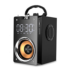 Yonis Enceinte Bluetooth Multifonction Horloge Subwoofer Speaker Stand Téléphone Enceinte Bluetooth Multifonction Horloge Subwoofer Avec Support Téléphone YONIS