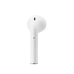 WE Ecouteurs Bluetooth 5.0 - Léger sans Fil - Microphone intégré Boitier de Recharge de 300 mAh Contrôle Tactile - Blanc