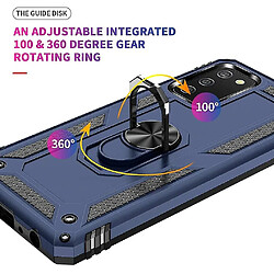 Universal Compatible avec Samsung A31, avec protecteur d'écran HD, [grade militaire] anneau de voiture de voiture