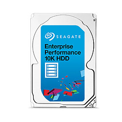 Seagate Technology Exos 10E2400 ST600MM0218 - Disque dur - chiffré - 600 Go - interne - 2.5' SFF - SAS 12Gb/s - 10000 tours/min - mémoire tampon : 128 Mo - 256-bit AES-XTS - Self-Encrypting Drive (SED)