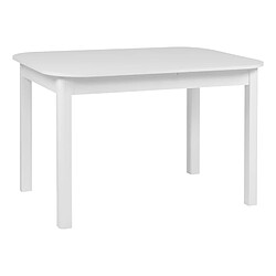 But Table L.120/160 rectangulaire TOLEDO blanc brillant